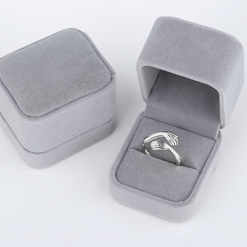 2025 New Style Personalized Hug Ring for Men and Women - Unique Gift for Couples