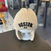 2025 Autumn/Winter Unisex Korean Knit Wool Hat for Kids and Babies - Warm, Trendy Pullover Design