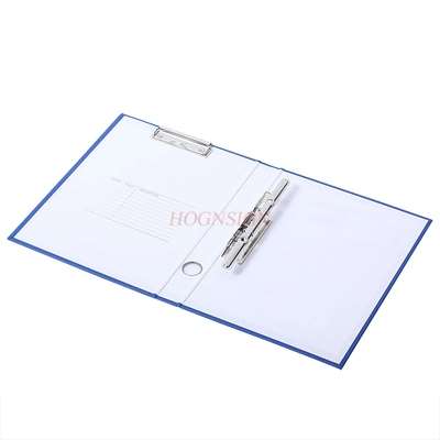 1.5 Inch Double-Hole Loose-leaf Folder Cardboard Folder Quick Labor Folder Office File Double Folder синий