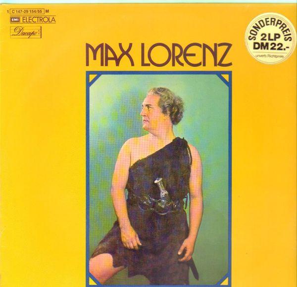 

Виниловая пластинка МАКС ЛОРЕНЦ Das Max LorenzAlbum 1C14729154M Dacapo Германия Классика Б/у