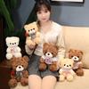 Cute Rose Bear Teddy Bear Doll Plush Toy Love Hug Bear Doll Birthday Gift