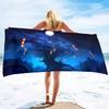 Beach Towel Forest, Beach Blanket or Oversized Large Bath Towel,Quick Dry and Sandproof Beach Towels,Lightweight and Large