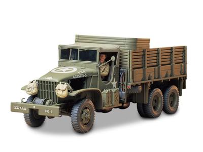 Tamiya 1/35 Military Miniature Series No. 218 U.S. Army 6x6 Cargo Truck Plastic Model 35218