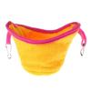 Parrot Hammock Nest Cage Pendant Pocket for Budgie Hamster(Yellow)