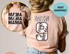 Custom Baseball Mom Shirt, Personalized Sports Mom Tee