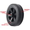 Brand New Grill Wheels Replacement Parts 170/177mm 2pcs/set 7 Inch BBQ Grill Wheel Barbecue Grills Accessories