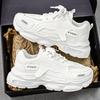 Summer New Breathable Men's Platform Sports Shoes Casual Dad Shoes Men