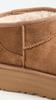 [UGG] Classic Ultra Mini Platform Sheepskin Boots for Women, Thick Sole, Chestnut, Size 25.0 cm