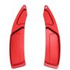 For r333 Shift Paddle 3008 2008 5008 508 308 208 GT SW Aluminum Car Steering Wheel DSG Extender Shifter Paddles Stickers 2pcs 333r