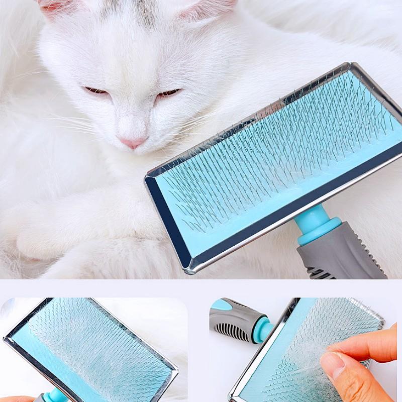 Dog Comb Large Dogs Brush Pet Hair Remover Comfortable Handle Cat Hair Comb Dog Grooming Brush Massage Dogs Combs Pet Products