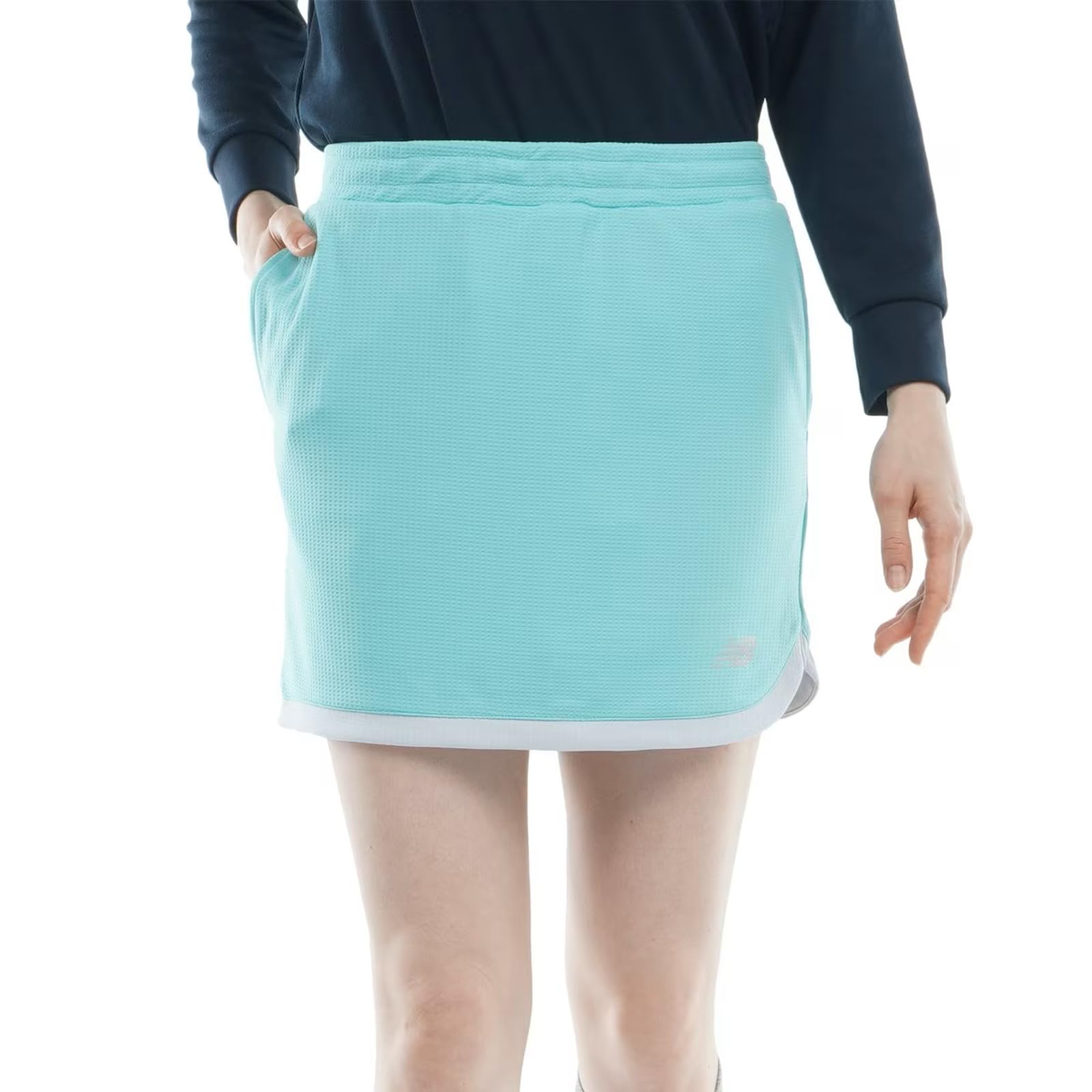

Golf Skirt 1 [New Balance] Women s (Stretch/UV Protection) / 012-3234508 110_Blue [M]