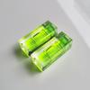 Square Spirit Level With Ears Bubble For DIY TV bracket instrument equipment Green Round level bubble Mini Leveling Shelf