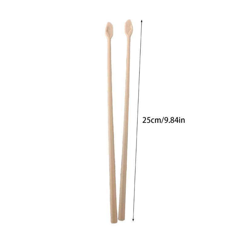 Ergonomic Hand Shape End Chopsticks Tool For Easy Handling Great For Travel Dining Plastic Eating Gripper Easy Cleaning