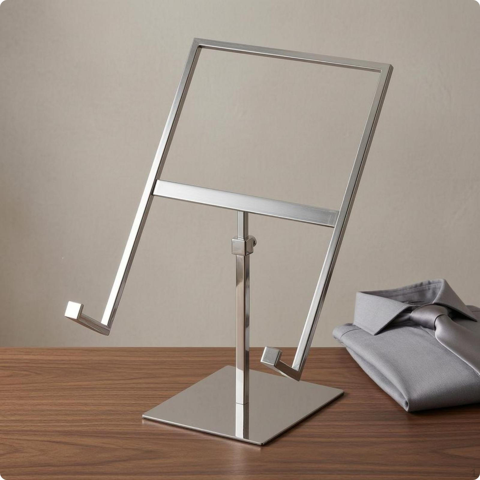 Shirt Display Stand Square Base Adjustable
