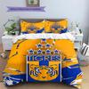 Club León  Pattern Bedding Quilt Set  Home Decoration  Gift (1 * duvet cover + 2 * pillowcase  without core)