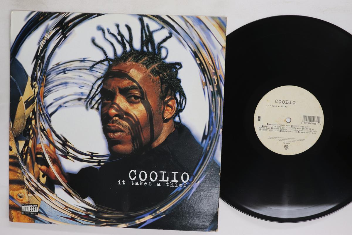 

LP Record COOLIO It Takes A Thief TB1083 TOMMY BOY 1994 US Rap HipHopRB Used