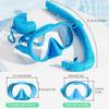 HEARTST Snorkel Set Snorkeling Snorkel Mask Frameless Snorkeling Macaron Color