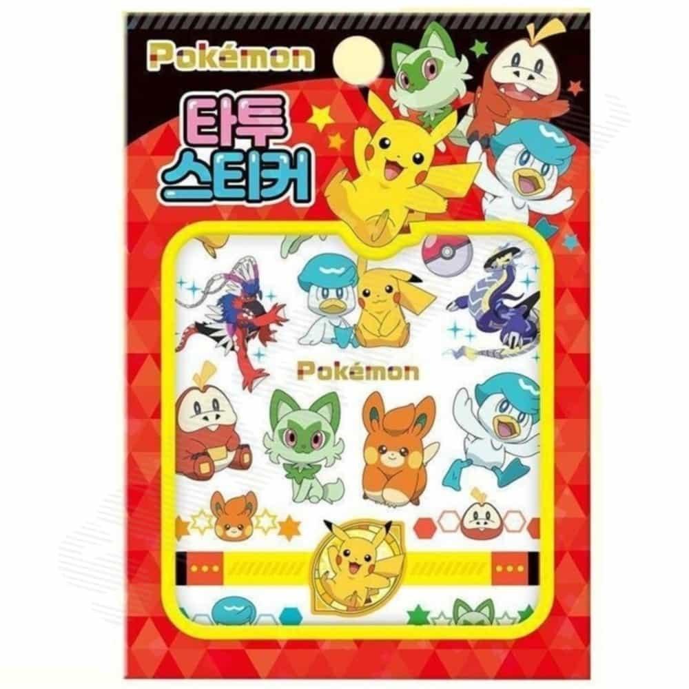 Pokémon Tattoo Stickers Tattoo Stickers Sticker Tattoo