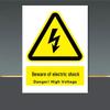 Electrical & Industrial Safety Warning PVC Stickers