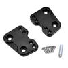 LEDISHUN Step Up Bracket for Suzuki Jixer 250, Jixer SF250 40-42mm Back, 13-25mm Up Upward (Black)