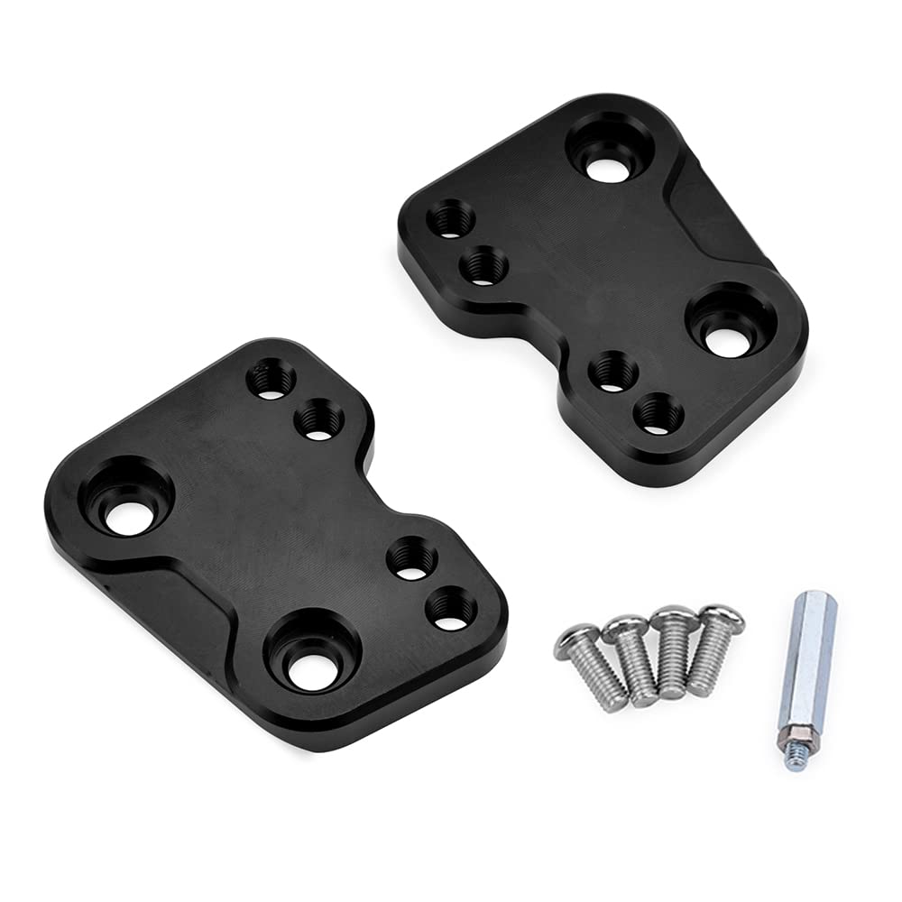 Подъемная скоба LEDISHUN для Suzuki Jixer 250, Jixer SF250, 40-42 мм назад, 13-25 мм вверх (черный)