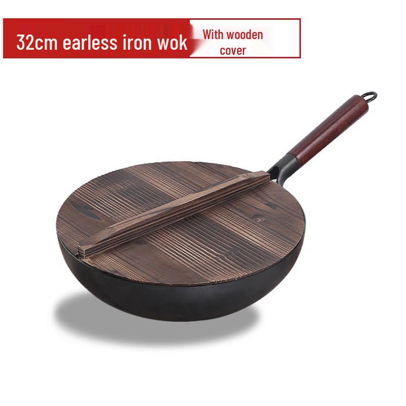 Hakka Fragrance Zhangqiu Traditional Forged Iron Wok