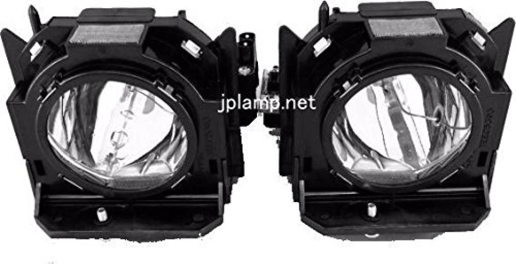 JP Lamp Ersatzlampe für Panasonic Projektoren mit Phoenix Original Universalersatz Echtes Set aus 2 Lampen ET-LAD60AW Banner, Lampe,