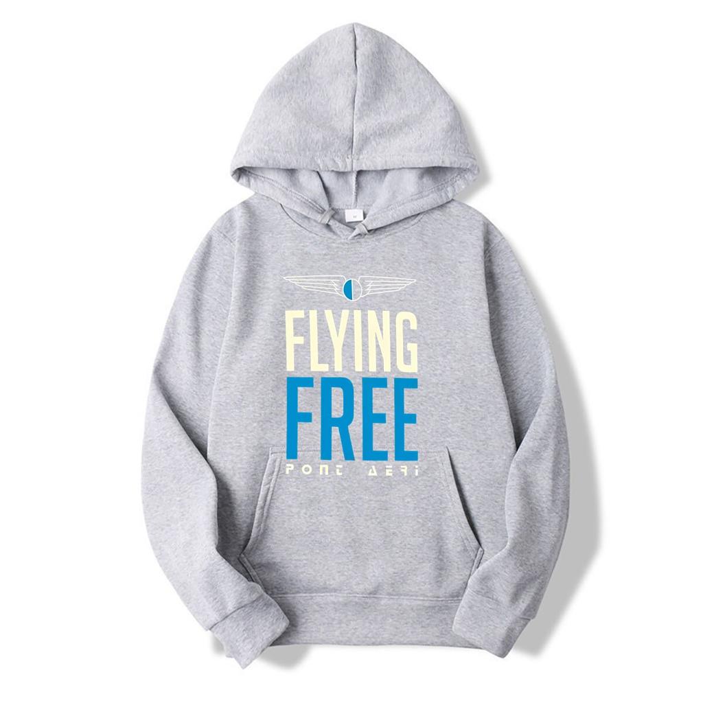 Flying Free Pont Aeri hoodies aethetic clothing cute clothes oversized men workout hoodies