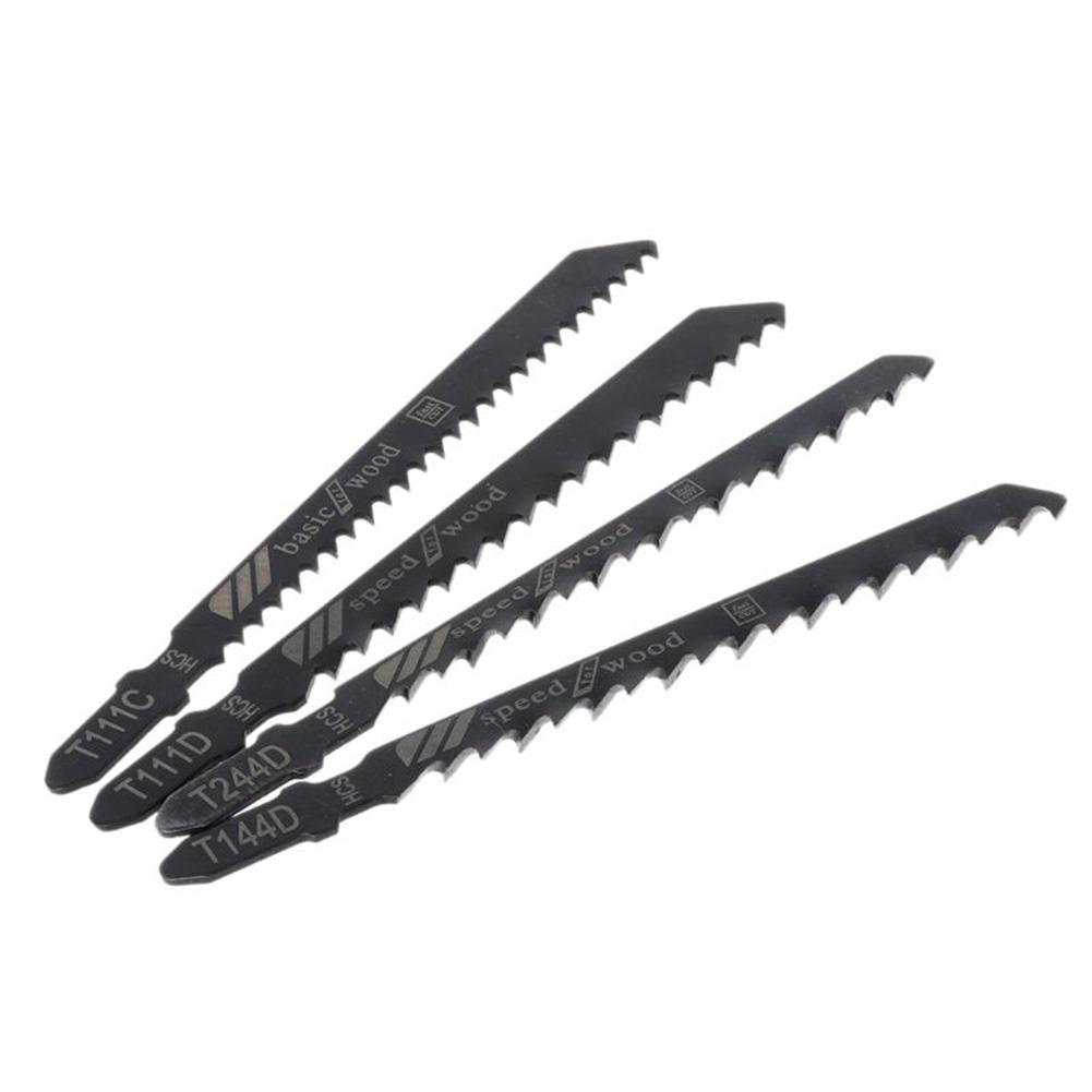 10pcs Electric Saw Blades Jigsaw Blades For Woodworking Metal Plastic Machines Woodworking Aluminum Saw Blade Set