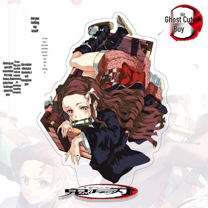 Demon Slayer 40-1 Duży Akrylowy Standee: Kolekcjonerska figurka Tanjiro i Nezuko
