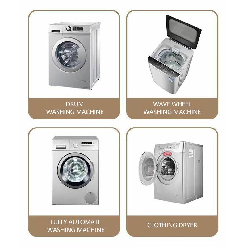 6Pcs 6.5cm Laundry Dryer Balls Lint Catcher for Washing Machine Tangle-Free Washer Balls