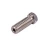 3pcs 3D Printer Extruder Stainless Steel Volcano Nozzle M6 Thread Printer Head 0.4mm Output for