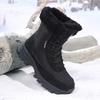 Women's Non-slip Fleece-lined Winter Ski Boots for Northern Tourism