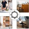 1 Pcs 6 Inch Sn Turntable Bearings Sn Turntable Lazy Sn Turntable Square Rotating Bearing Plate Lazy Sn Hardware Swivel Plate, for Swivel