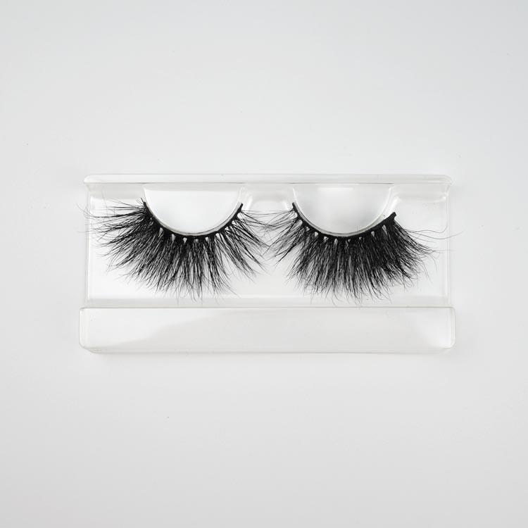High Quality Soft 100% Real Mink Eyelash Long 25mm Mink Eye Lashes 3d Mink Eyelashes Vendor WU01 чёрный