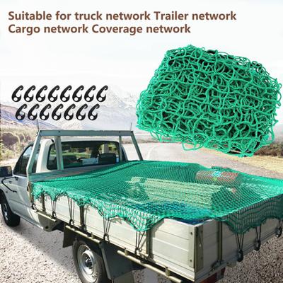Car Protective Mesh Useful with Hook Hollow Design Truck Bed Trailers Safety Net Protection Guard Accessories