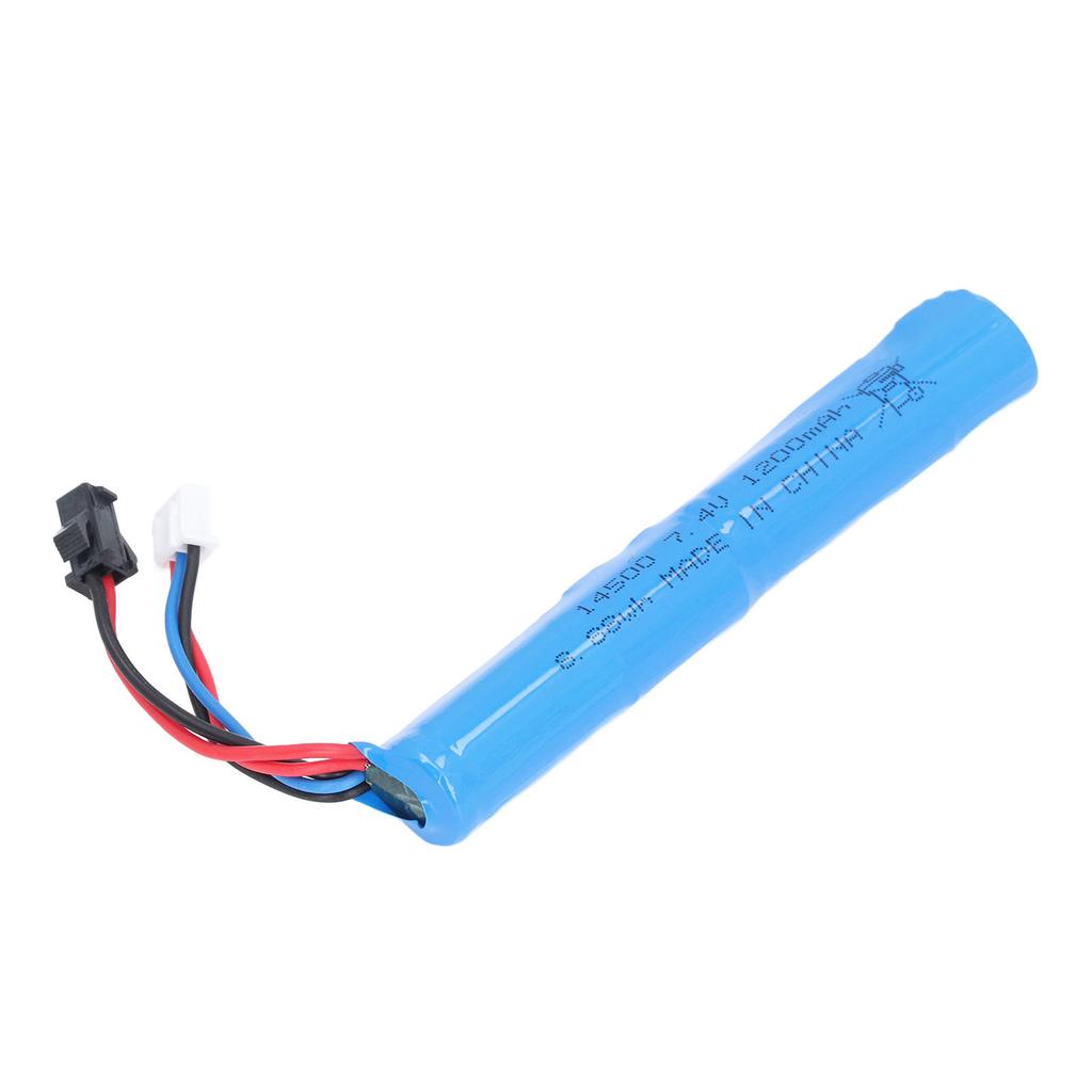 7.4V 1200mAh Lithium Battery 5C Lipo Battery with SM Black Plug RC Plane Boat Car Toy Spare Parts