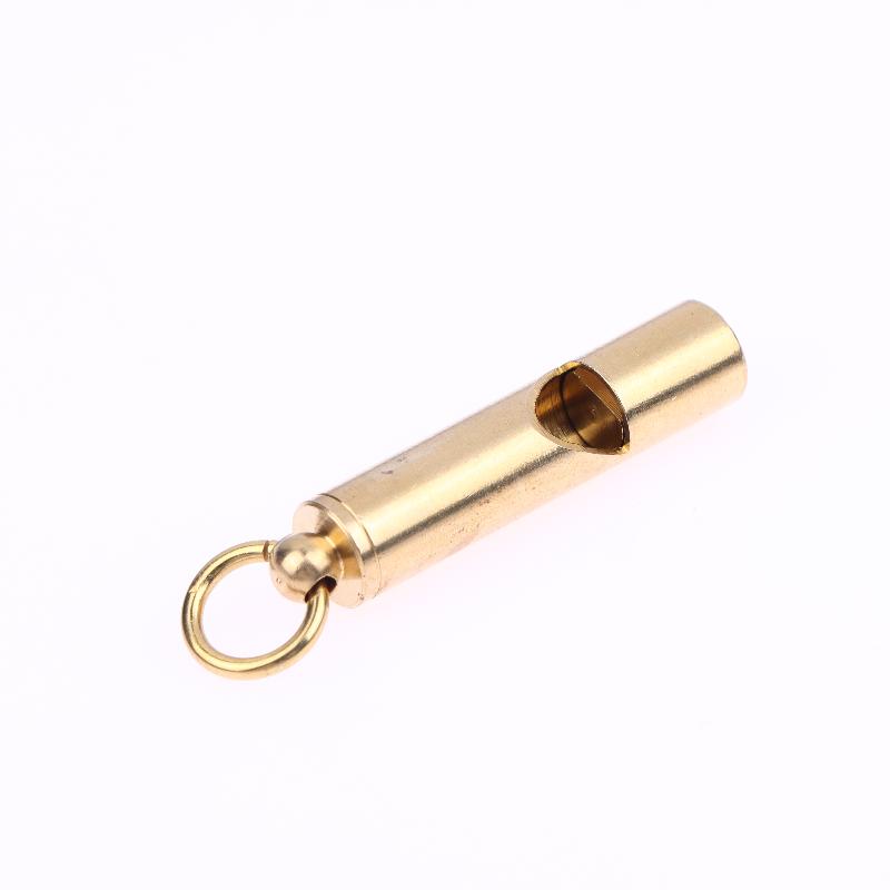 Pure Brass Whistle Keychain Outdoor Gear Bamboo Node Dragon Head Judge Whistle Competition Survival Competition Outdoor Goods
