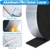 Outdoor Foam Foil Winter Pipeline Insulation Tape Self Adhesive Pipe Tapes Fire Protection Waterproof Keep Warm Freeze Sleeves
