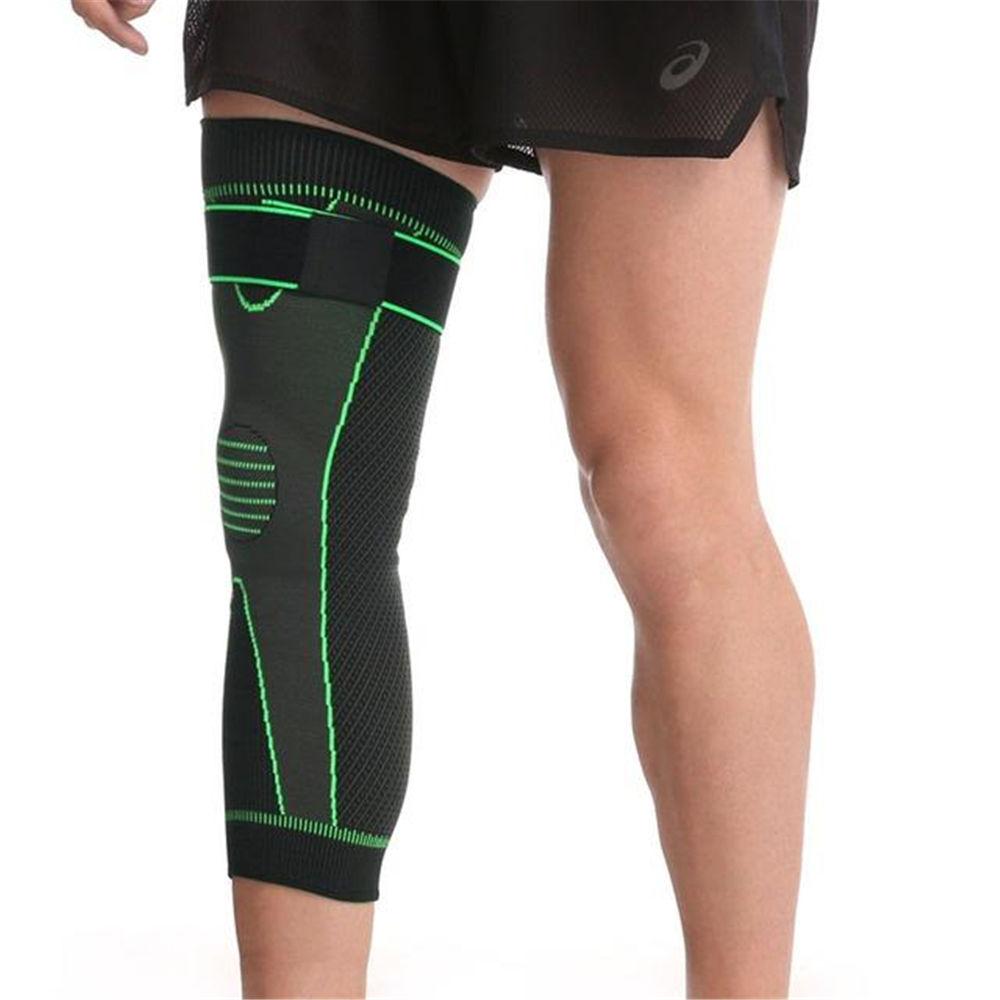 1Pair Sports Knee Pads Leg Sleeves Long Compression Leg Sleeve Knee Sleeves Protect Leg for Man Women Basketball Arthritis