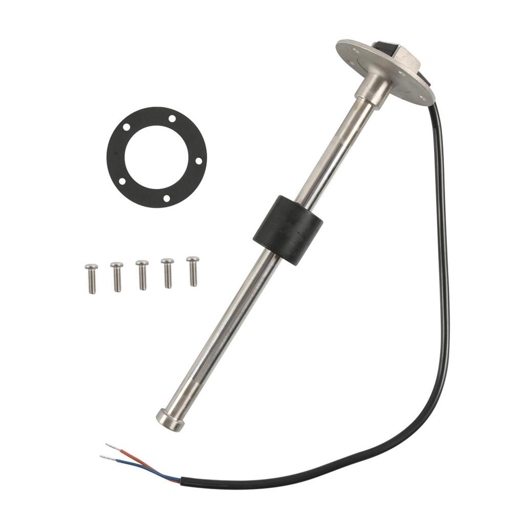Universal Boat Fuel Sending Unit And Gauges Kit 200mm Stainless Steel Water Level Sensor Suitable For Car Truck Vehicle
