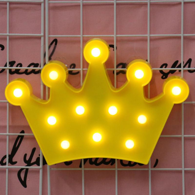 Unicorn Night Light With Star Shape Led Decor For Bedroom And Gift Use