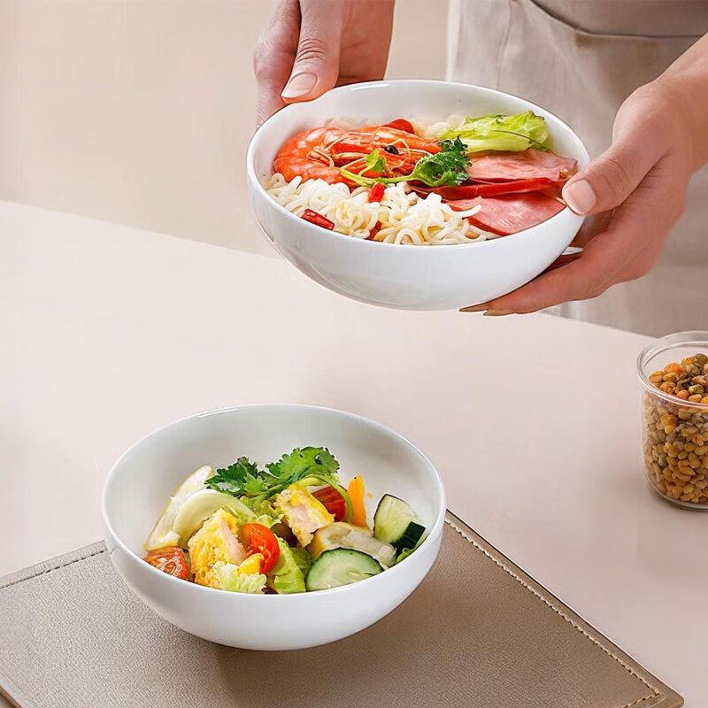 Sky Top Pure White 5.5-inch Bone China Multipurpose Bowl Set