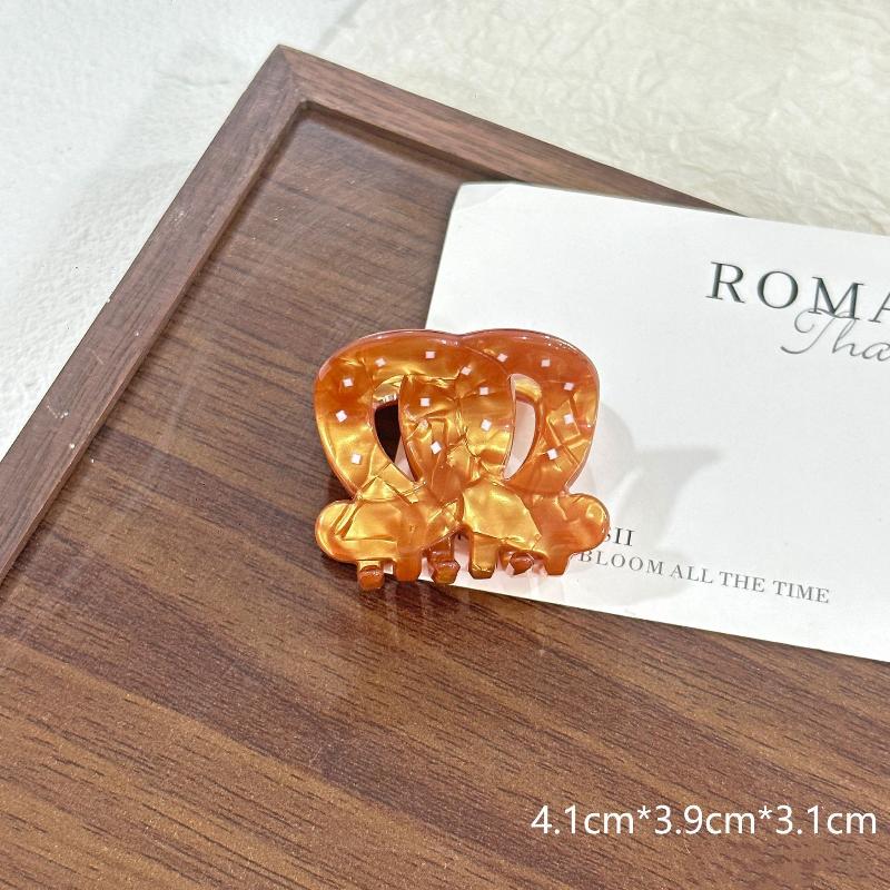 Croissant Brezel Haarklammer Simuliertes Essen Acryl Haarspangen Haaraccessoires Für Frauen Mädchen Geschenk