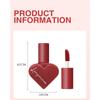 LANGMANNI New Mist Velvet Lip Gloss Set 12 colores tipo corazón traje rojo mate