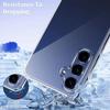 Shockproof Clear Silicone Soft Case For Samsung S25 S24 S23 S22 S21 Ultra Plus Note20 Galaxy Phone Cases Cover