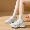 ins Korean version of the new dad shoes women's 2024 autumn student sports running shoes casual shoes platform height increase women's shoes
