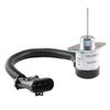 12V Fuel Shut Off Solenoid Valve Compatible with Loaders and Excavators 6691498 1503ES12A5UC4S OEM Size Metal Replacement