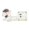 Naughty! Touken Ranbu ~Everyone's Naughty Time~ Scratch First Edition C Prize Acrylic Stand Plate Hotarumaru