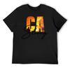 California Strong T-Shirt Animal Prinfor Boys Football T Shirt Vintage Clothes Plain White T Shirts Men